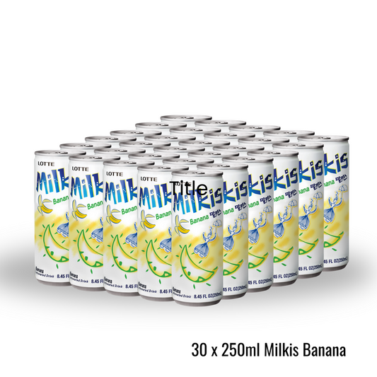 30 Pack of Milkis Banana Flavour