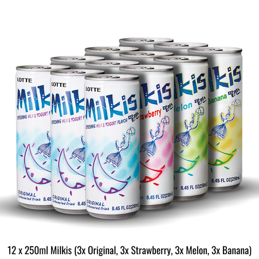 12 Pack of Milkis Variety Pack