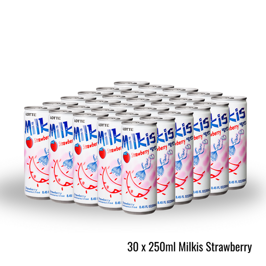30 Pack of Milkis Strawberry Flavour